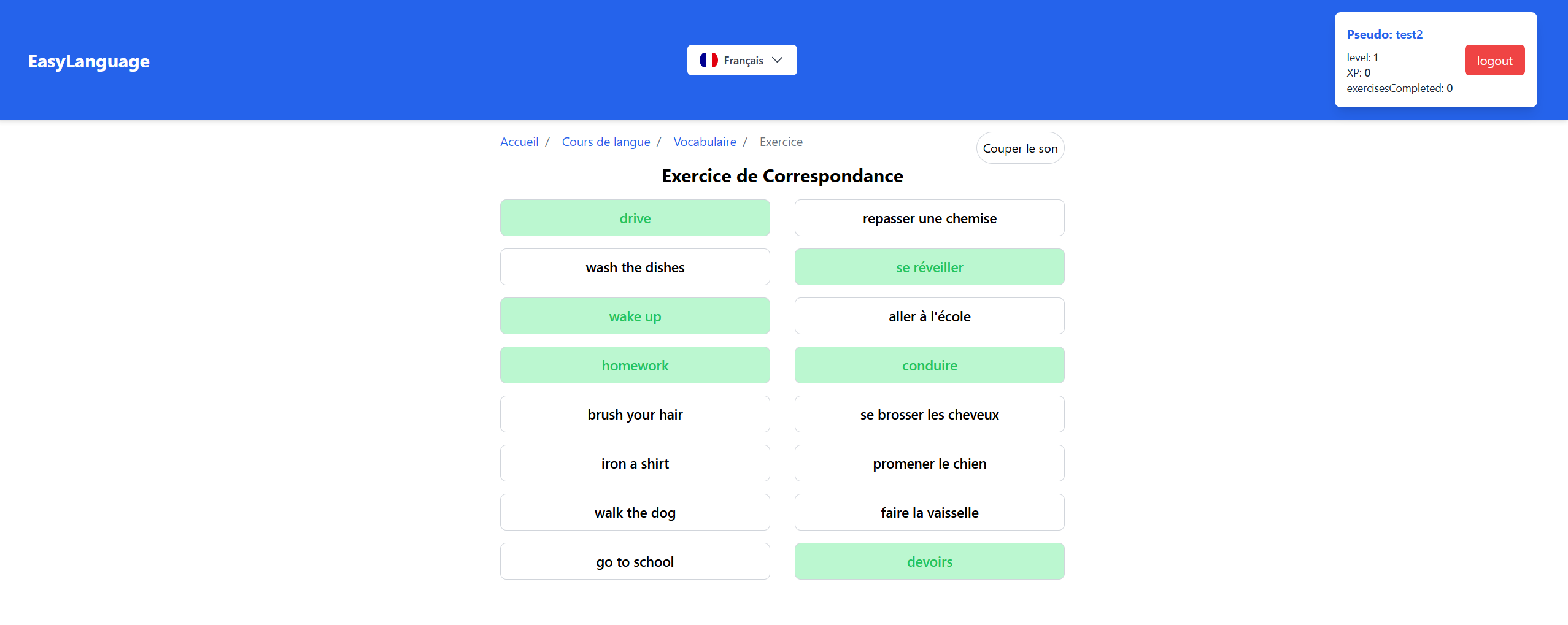 Easy Language example